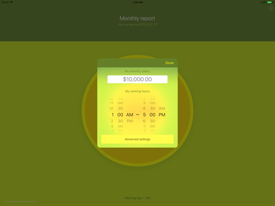 Screenshot #5 pour Daily Salary – Wage Counter