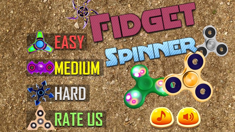 Hidden Fidget Spinner Finger Toys