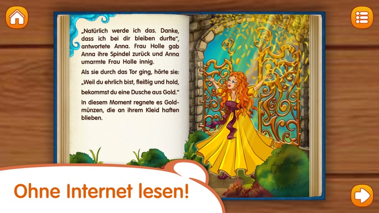 Frau Holle: Märchen und Bücher für Kinder screenshot-4