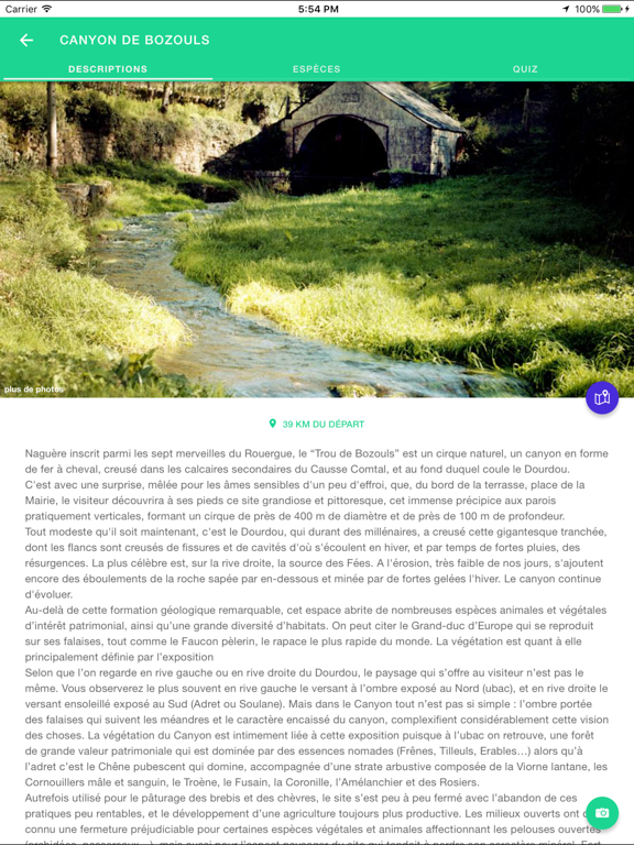 Screenshot #5 pour Espace Nature Aveyron