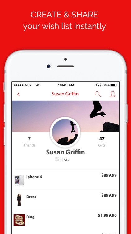 GiftBuster: Wish List Registry & Shopping List App