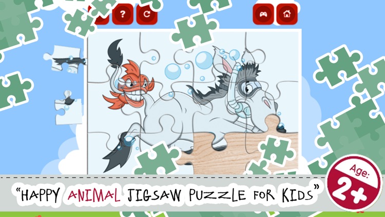 Zoo And Jungle Animals Jigsaw Puzzle Games