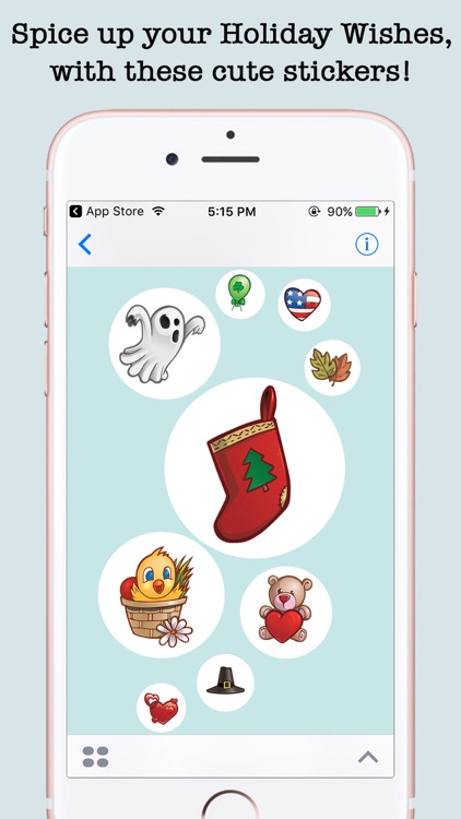 Animated Holidays Sticker Pack For iMessage screenshot-4