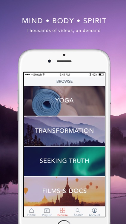 Gaia: Conscious Yoga, Meditation, and Spirituality screenshot-0