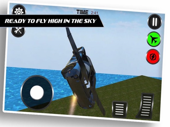 Screenshot #4 pour Friving Car Flying Game 2017