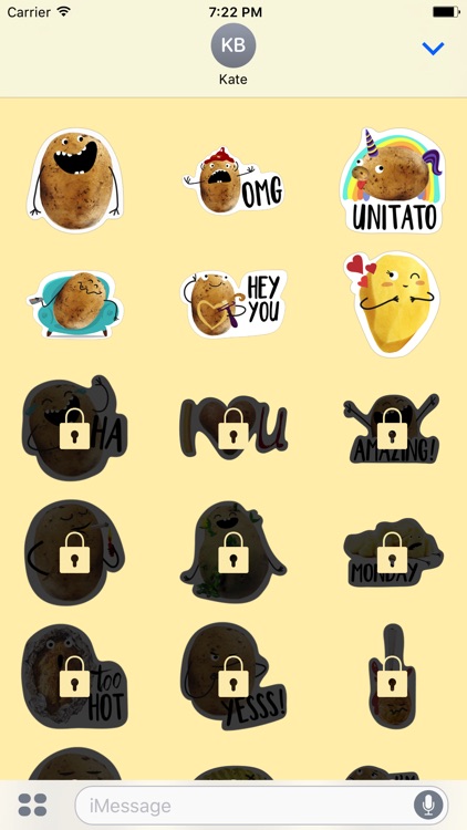 Potato Sticker Pack