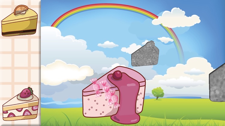 Candy and Cake Puzzles for Toddlers and Kids
