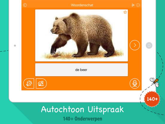 6000 Woorden - Leer Nederlands met FunEasyLearn iPad app afbeelding 2