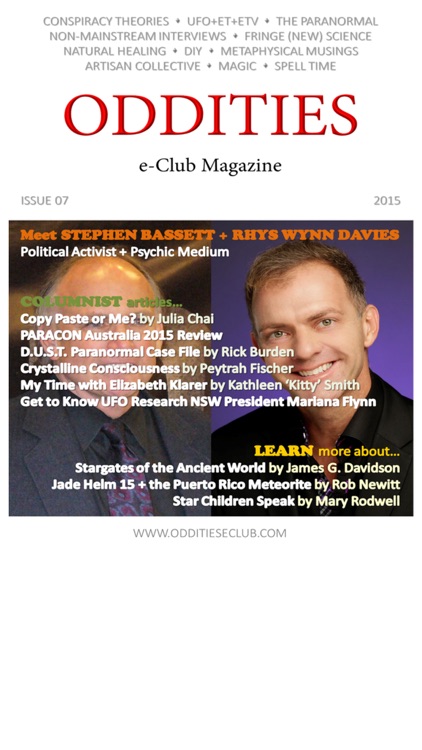 Oddities e-Club Magazine