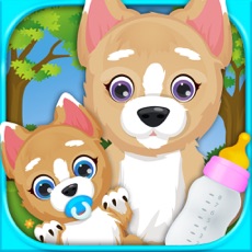 Activities of Newborn Puppy Baby & Mommy Dog Pregnancy Pets Game