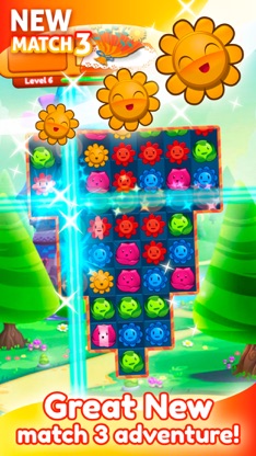Blossom Garden Match 3: Connect and Bloom Flowers screenshot 1