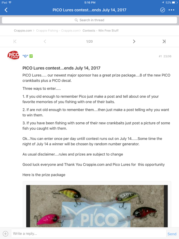 Crappie.com Fishing Forums screenshot 2