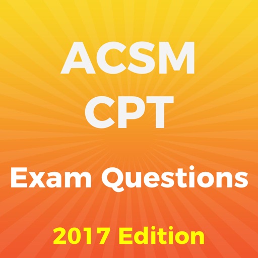 ACSM® CPT Exam Questions 2017 Edition