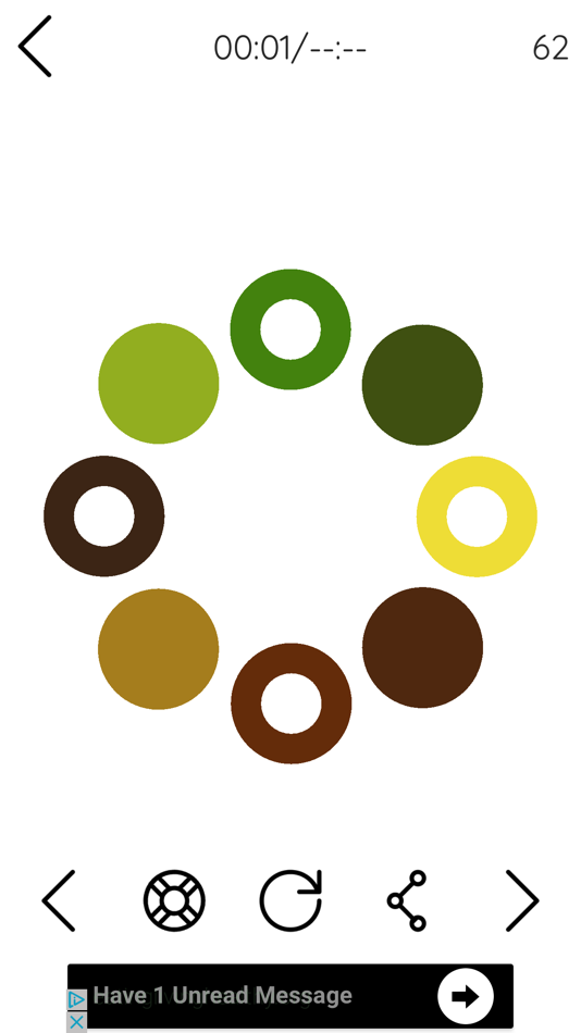 #3. Colori - Relaxing Color Puzzle (iOS) 由: Alberto Malagoli