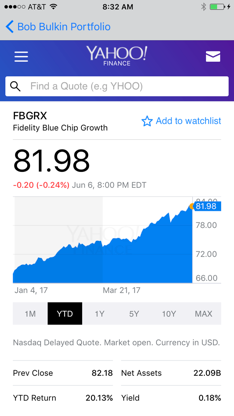 Portfolio Monitor - personal 401k finances tracker screenshot 3