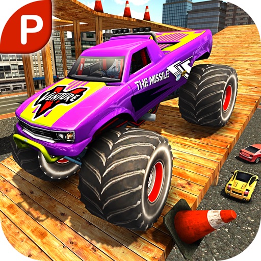 City Climb Monster Truck Hard Parking Simulator 3D iOS App