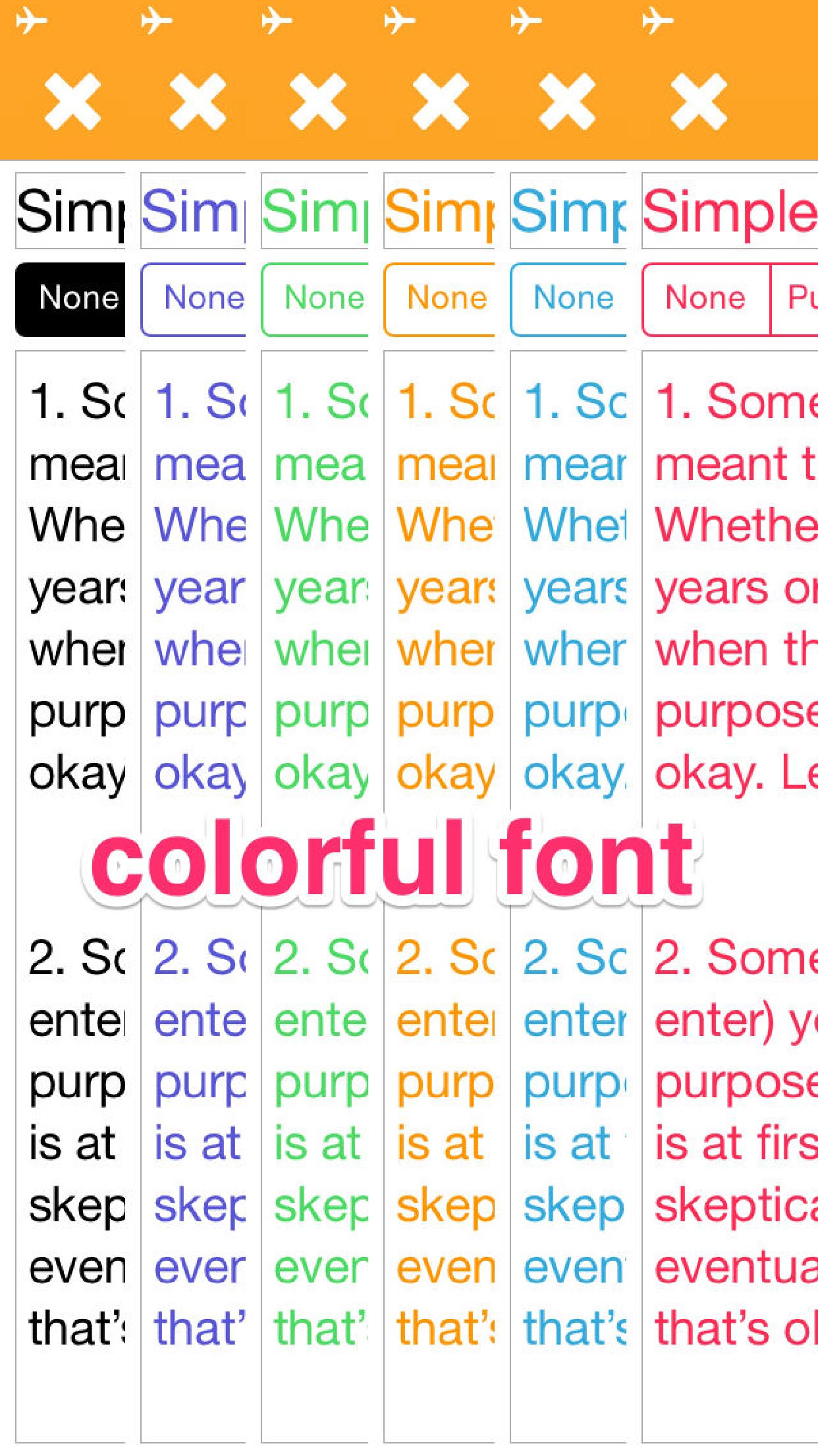 Colorful Note screenshot 4
