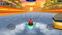 jet ski boat driving simulator 3d iphone screenshot 1