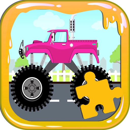 Jigsaw Monster Games And Puzzles Truck Education