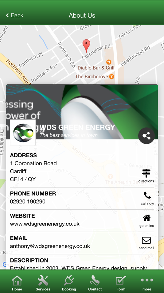 #5. WDS Green Energy App (iOS) 由: AppInstitute.co.uk