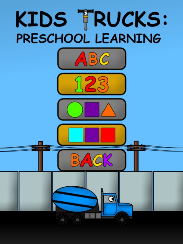 Kids Trucks: Preschool Learning screenshot 6