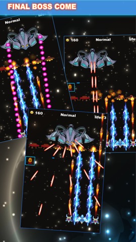 Space Shooting -- bullet hell games STGのおすすめ画像1