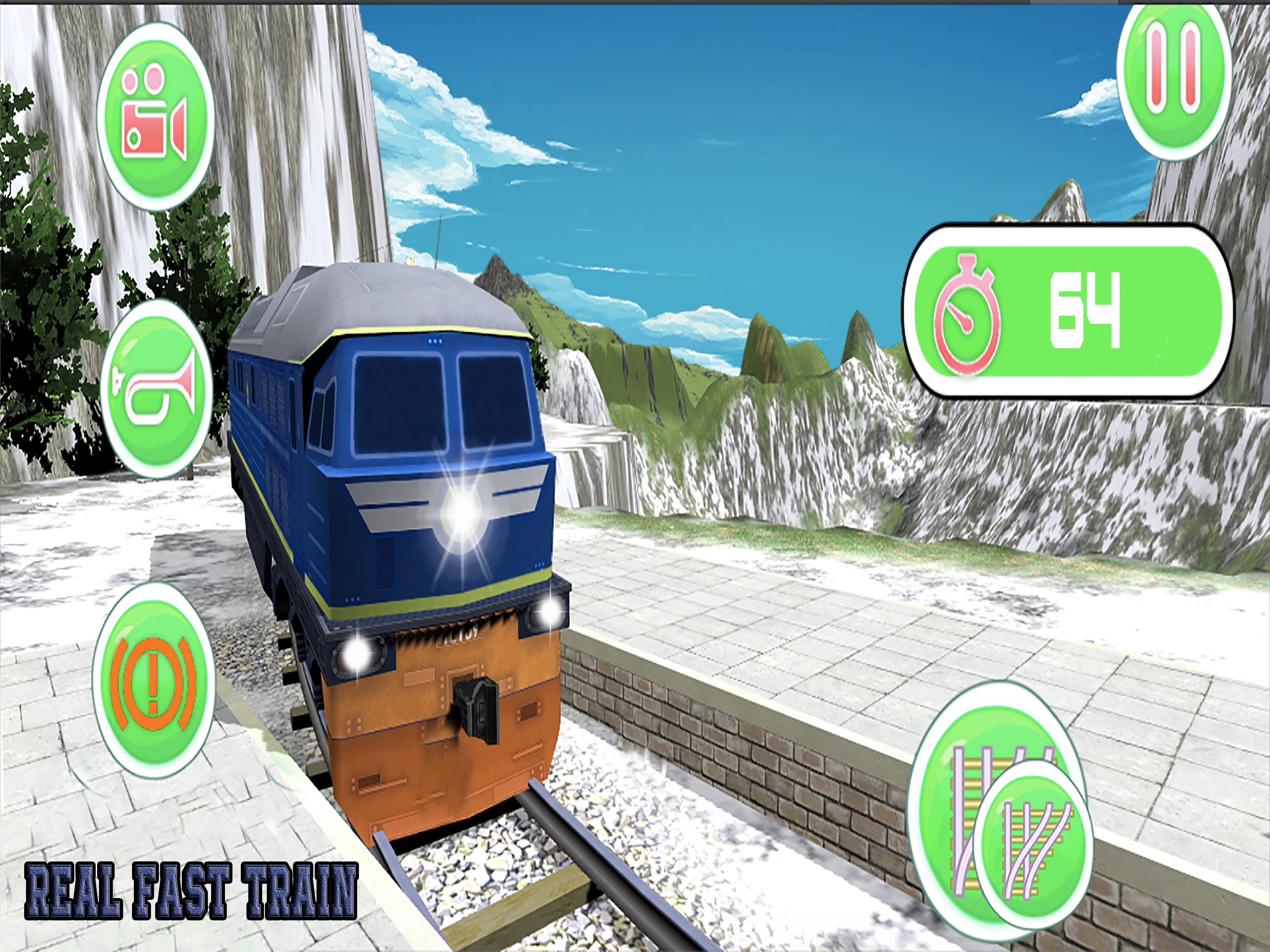 Crazy Simulation Train Stunts screenshot 9