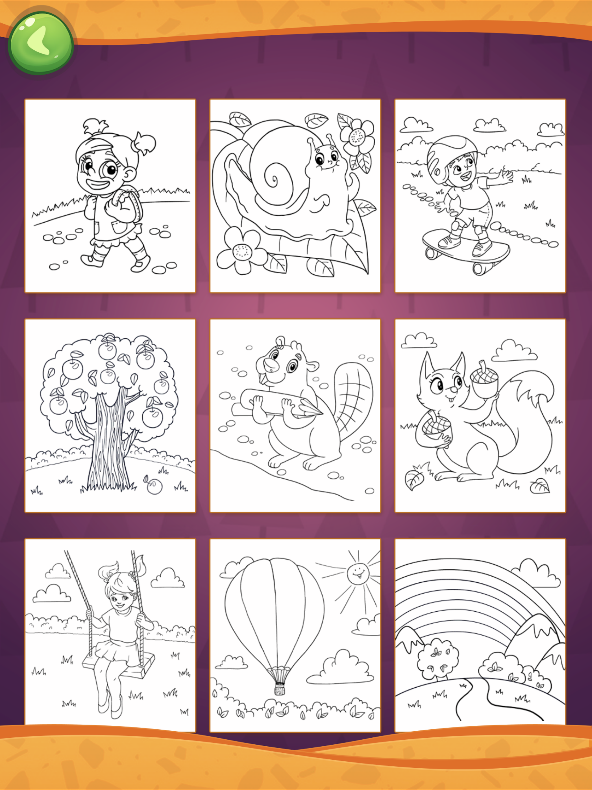 Coloring Book for Creative Kids