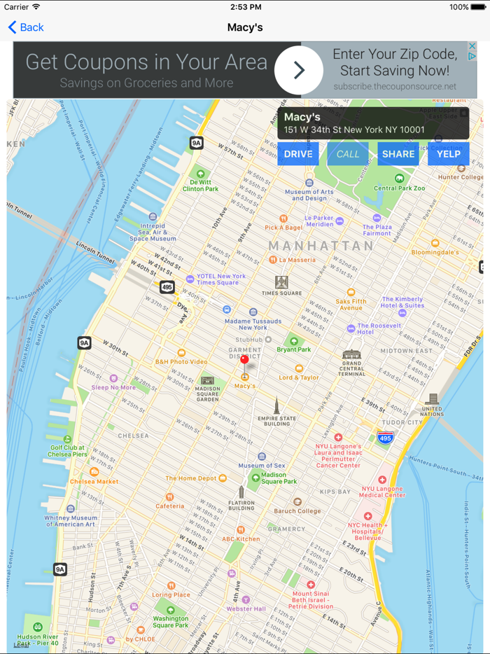 Store Finder Find Nearby Food Shopping and Grocery
