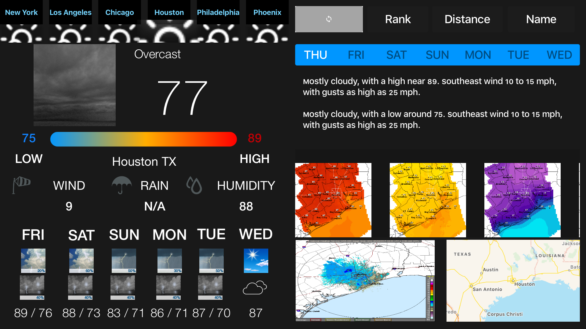 Instant NOAA Weather Forecast screenshot 16