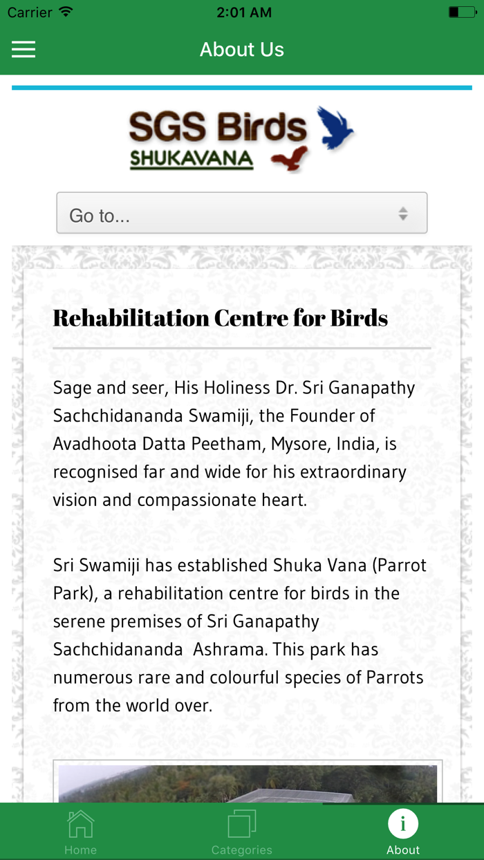 SGS Birds - Shukavana