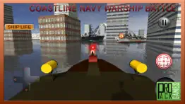 coastline navy warship fleet - battle simulator 3d iphone screenshot 4