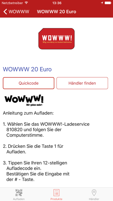 App screenshot