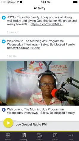 Game screenshot Joy Gospel Radio FM apk