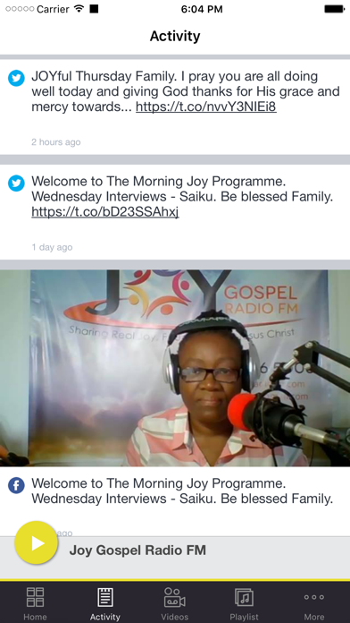 How to cancel & delete Joy Gospel Radio FM from iphone & ipad 2