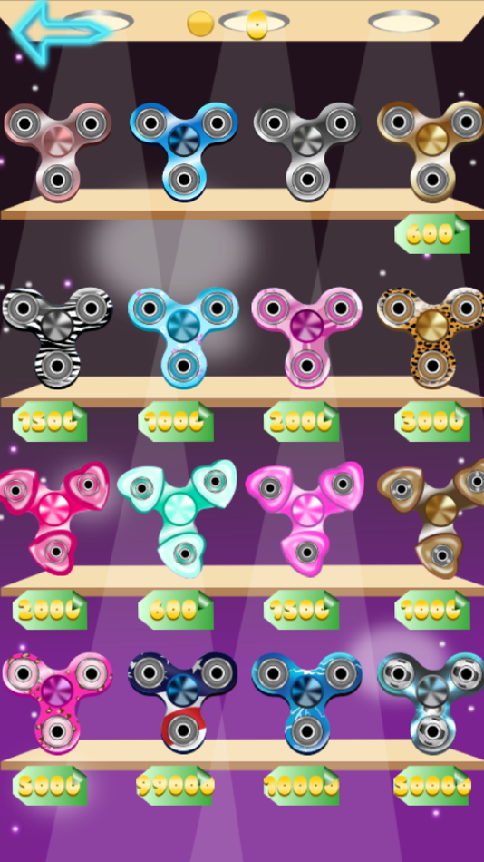 #4. Spinner Star - Surprise Fidget (iOS) Podle: Javier Del Alcazar Marti
