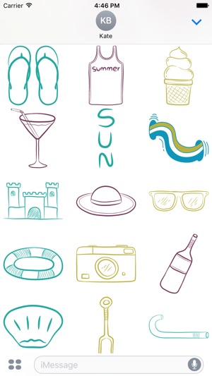 Summer Fun Doodles(圖5)-速報App
