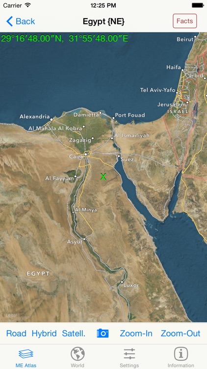 mapQWIK ME - Middle East Zoomable Atlas