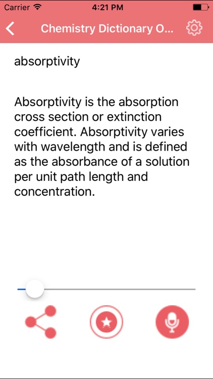 Chemistry Dictionary - Concepts Terms