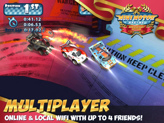 Mini Motor Racing iPad app afbeelding 5