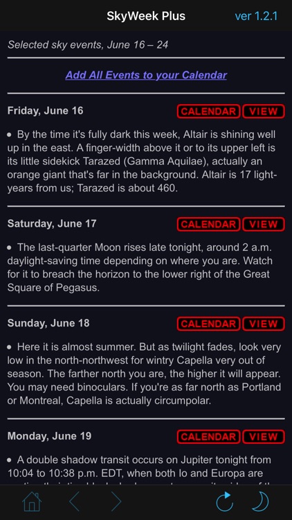 SkyWeek Plus
