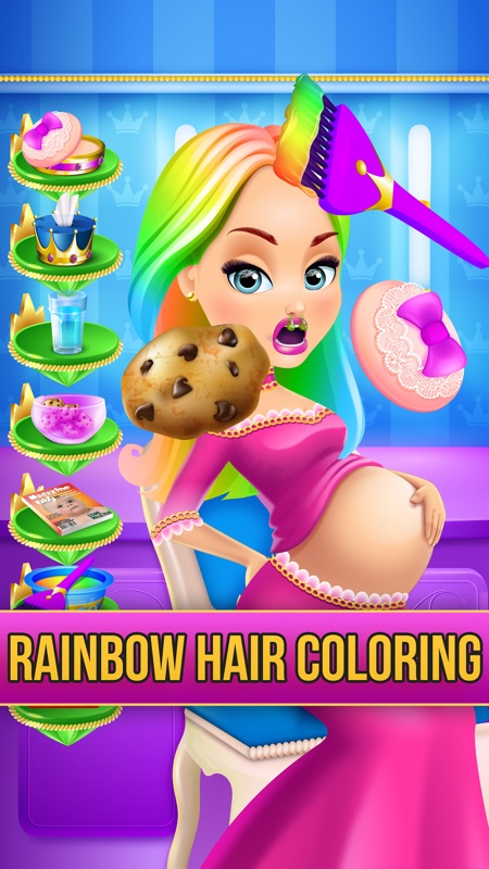 Princess Baby Adventure - Makeover & Salon Game screenshot 2