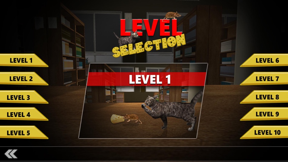 #2. Cat Vs Mouse Simulator 3D (iOS) 由: BLEEDING EDGE STUDIO LTD