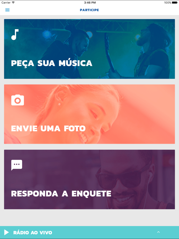 Dumont FM iPad screenshot 3 - Music app