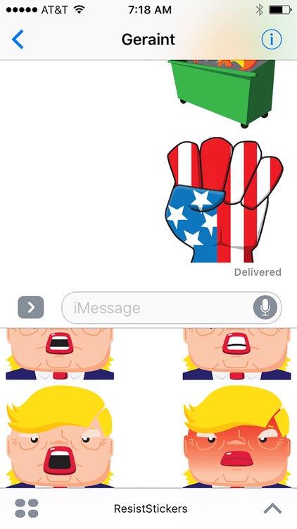 Resist Stickers