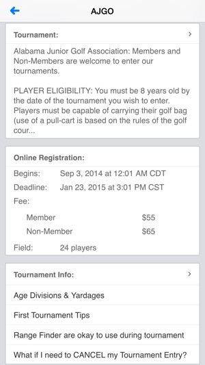 Alabama Junior Golf Association(圖2)-速報App