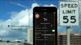 live speed limit alerts iphone screenshot 2