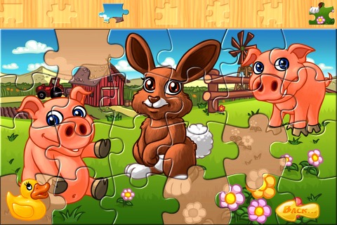 子供のための動物のパズル 農場 Animal Puzzleのおすすめ画像1