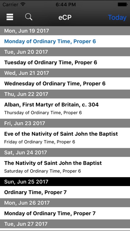 electronic Common Prayer