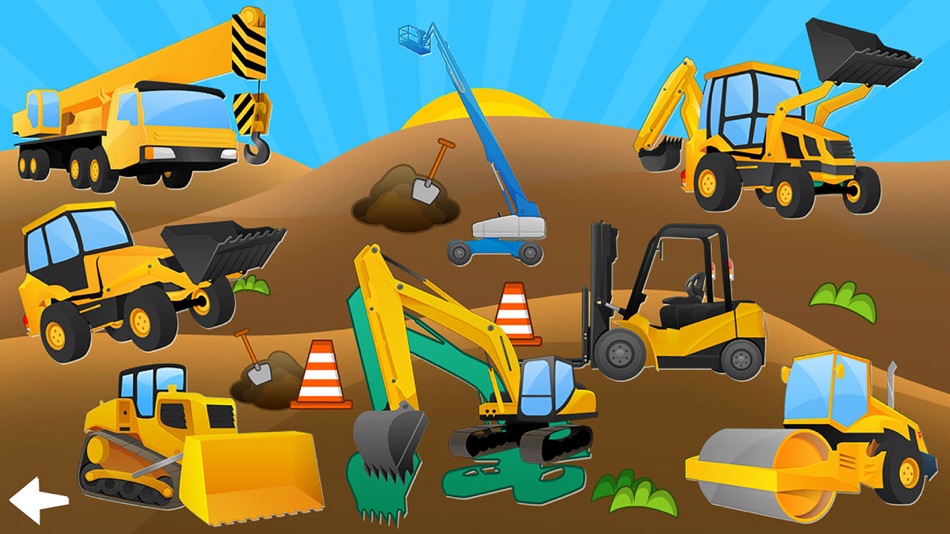 Trucks and Diggers Puzzles Games For Boys Lite - 1.4 - (iOS)